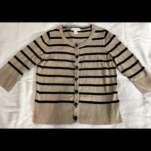 Christopher & Banks Tan Cardigan Sweater